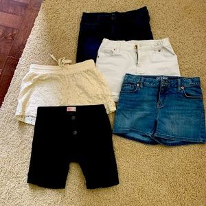 Lot of Girls Shorts- Size 10 or 10/12